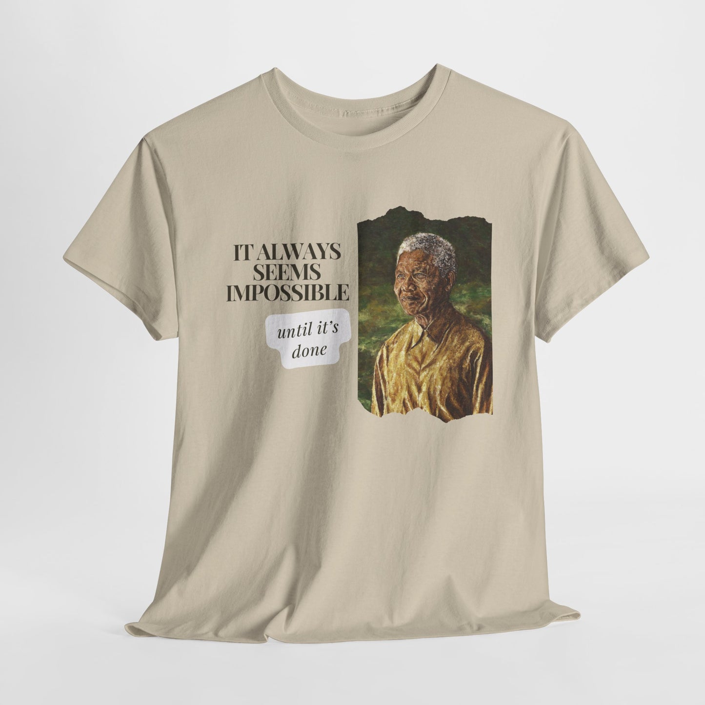 Nelson Mandela T-shirt, Impossible