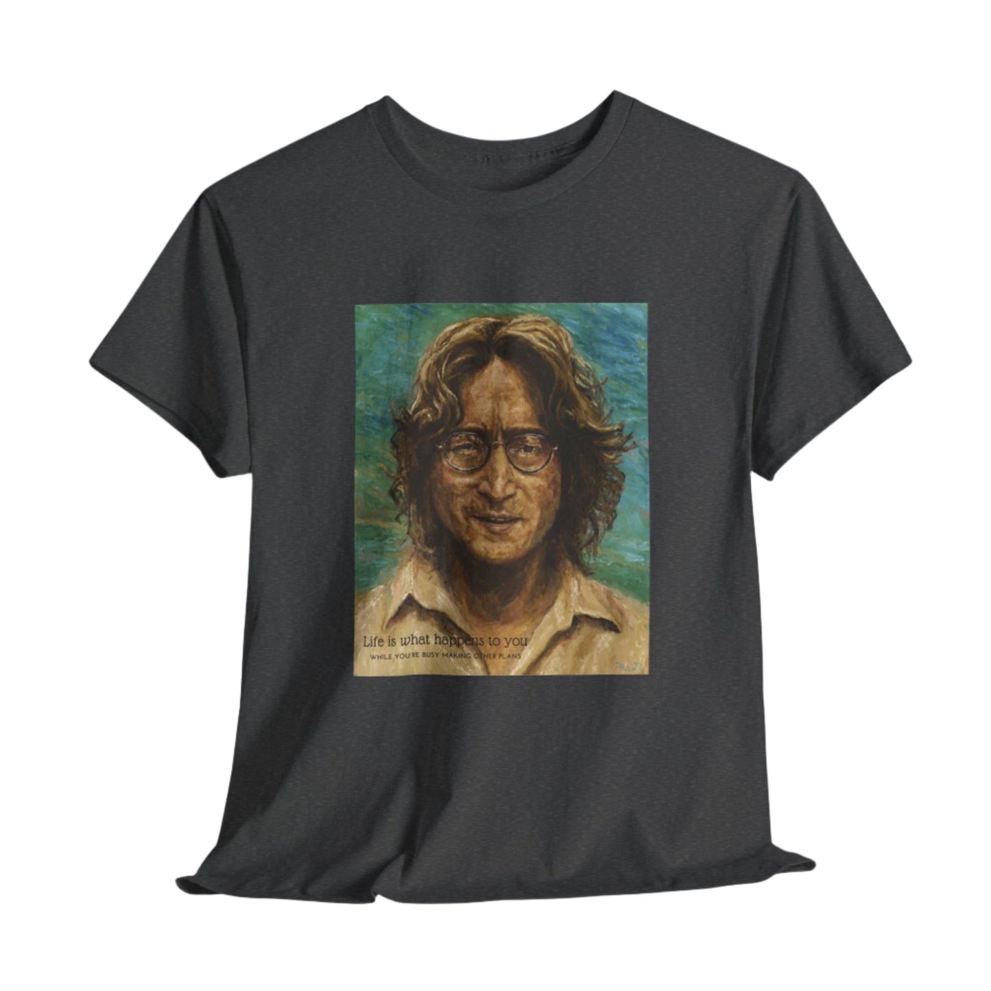 John Lennon T-shirt, Life