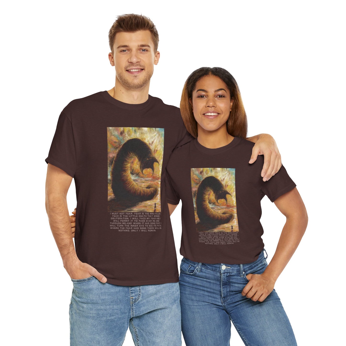 Dune T-shirt, Litany Against Fear - Full