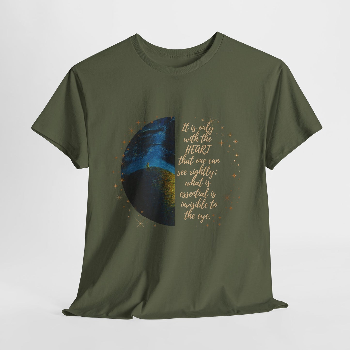 The Little Prince, Heart Quote Tee