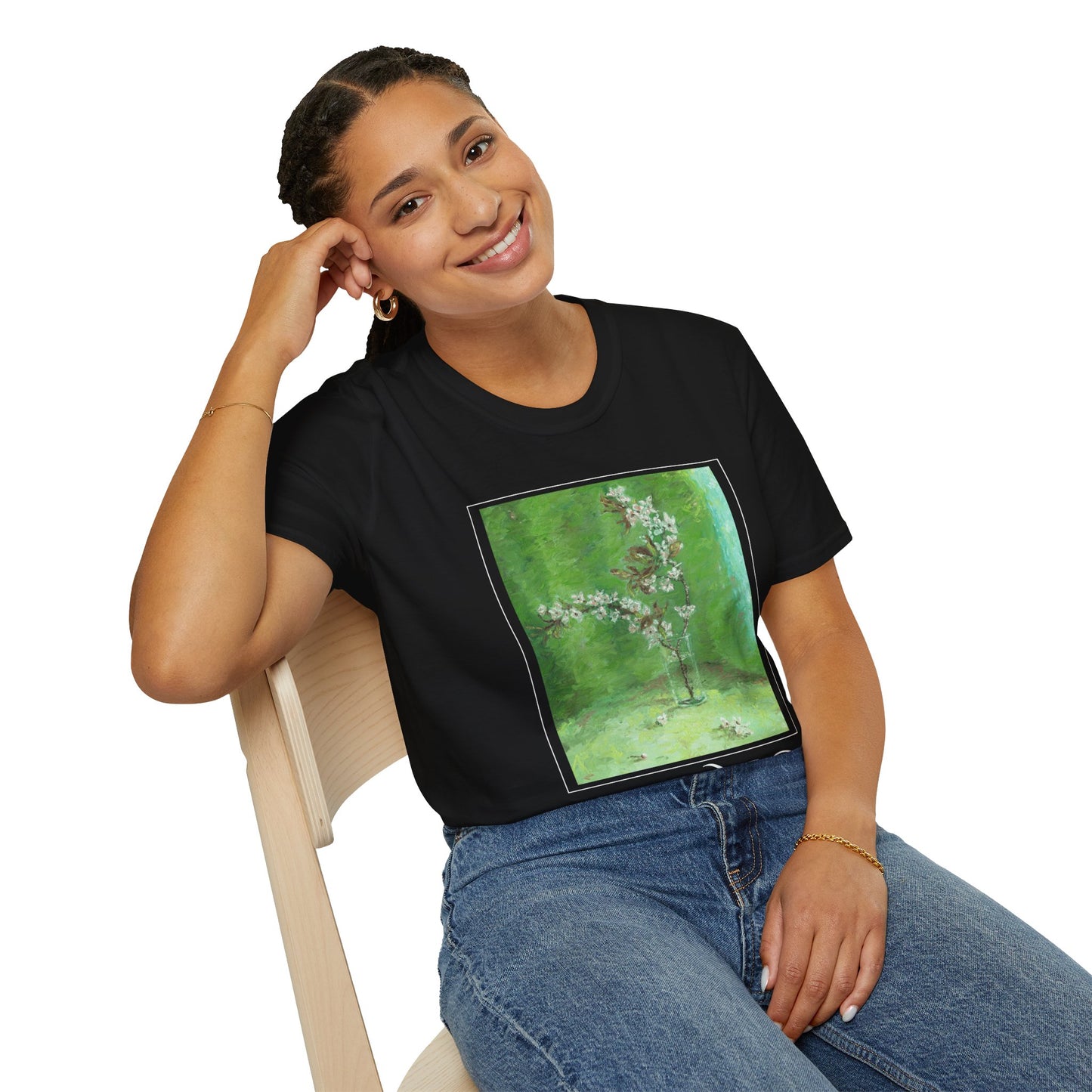 Women Spring Art T-shirt