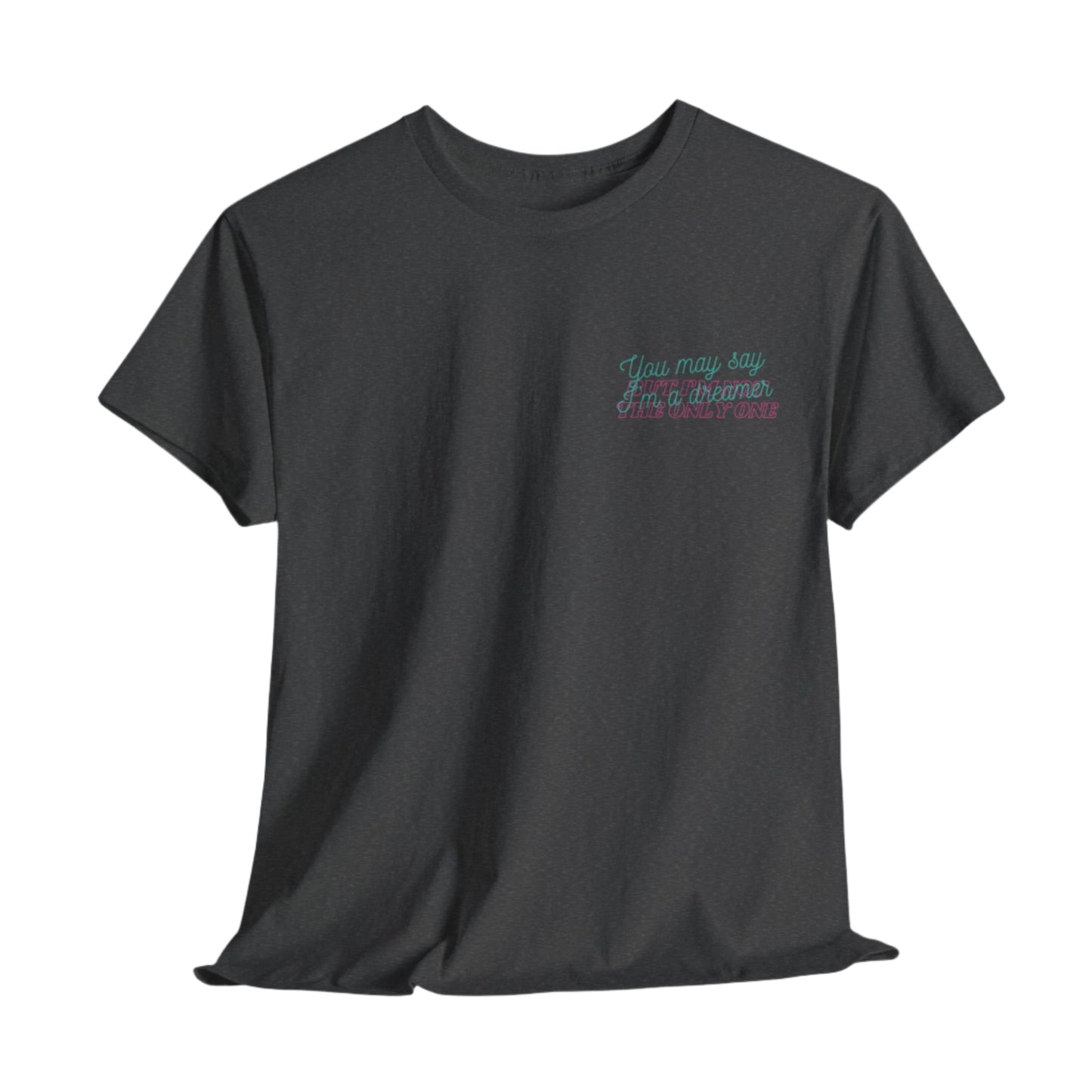 John Lennon T-shirt, Back Print Dreamer