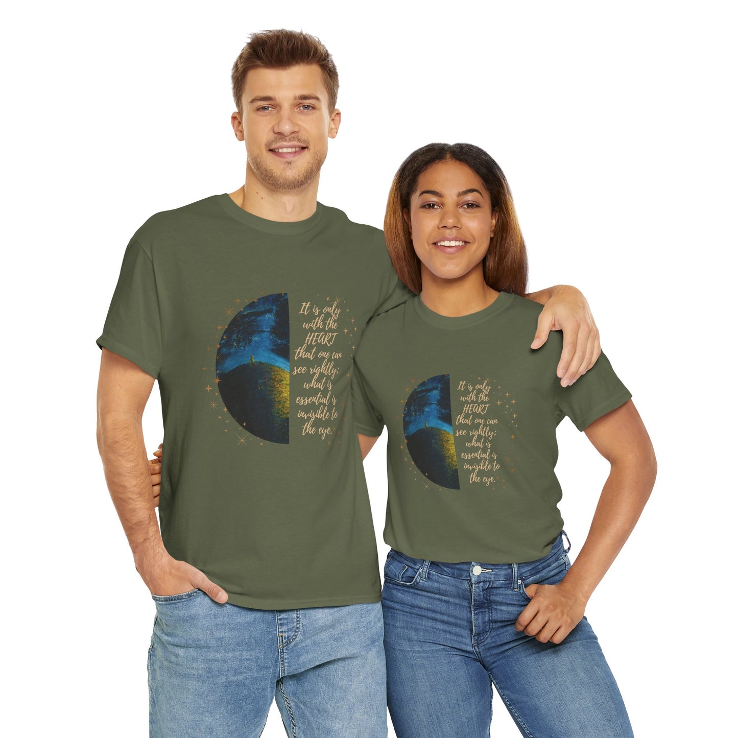 The Little Prince, Heart Quote Tee