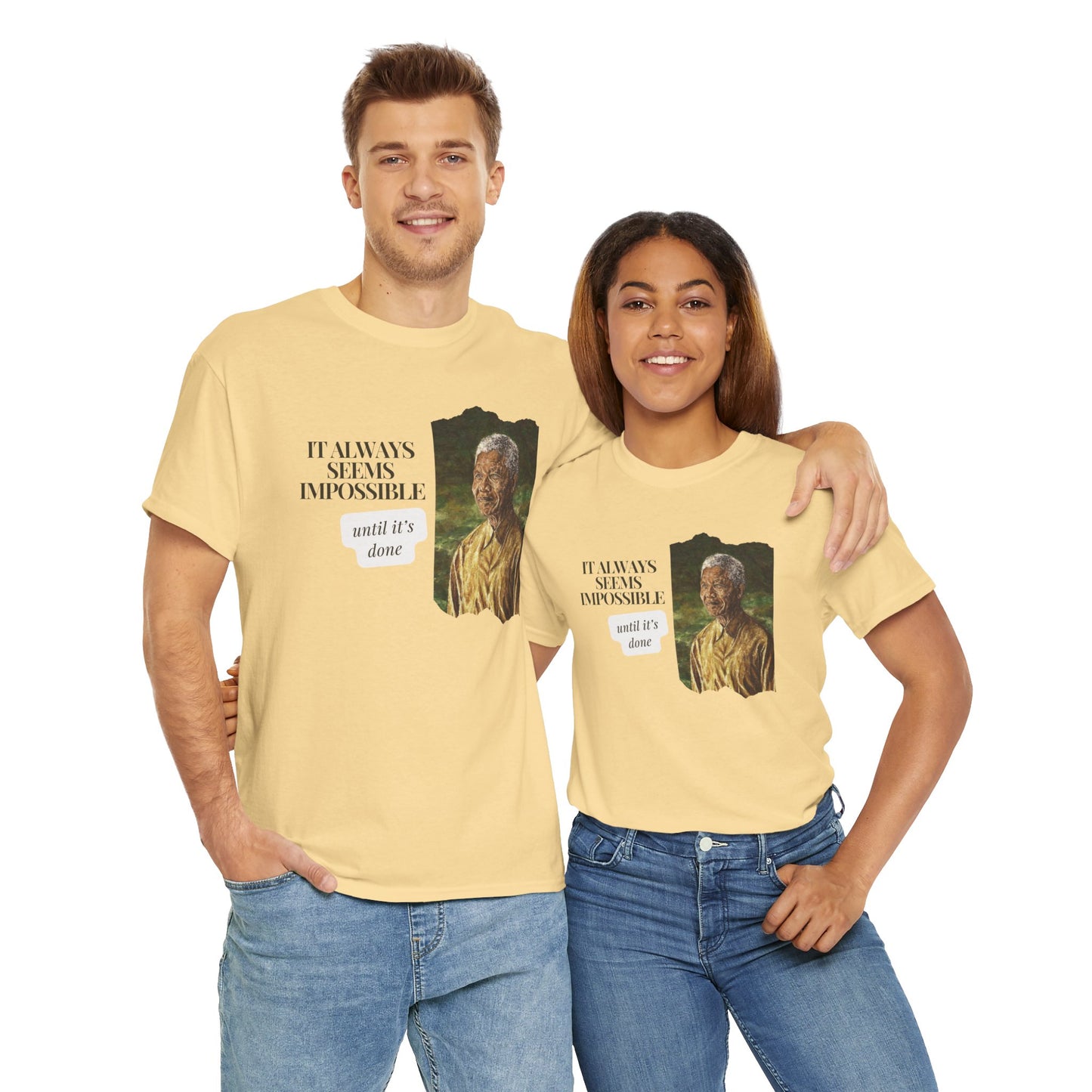 Nelson Mandela T-shirt, Impossible