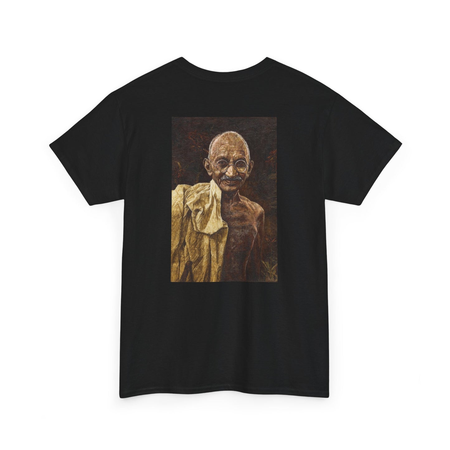 Gandhi T-shirt, Back Print With Quote