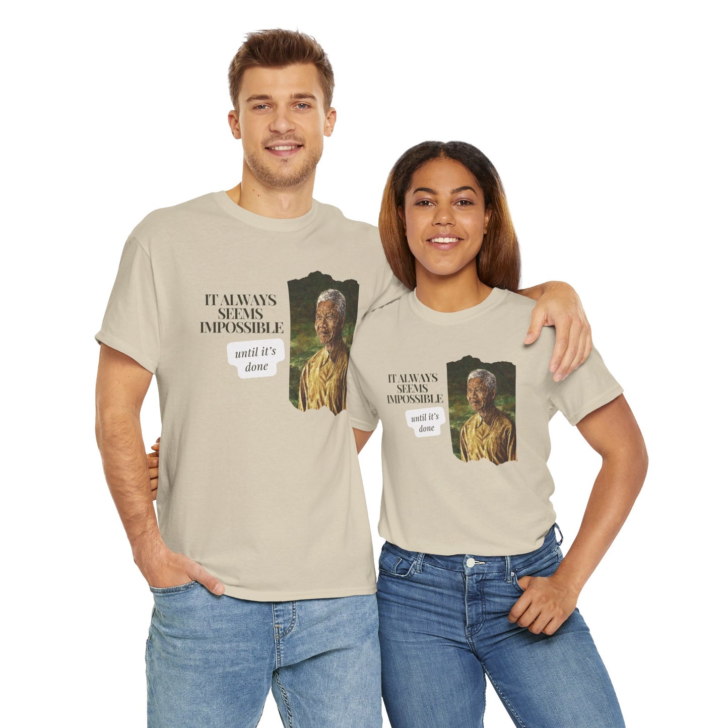Nelson Mandela T-shirt, Impossible