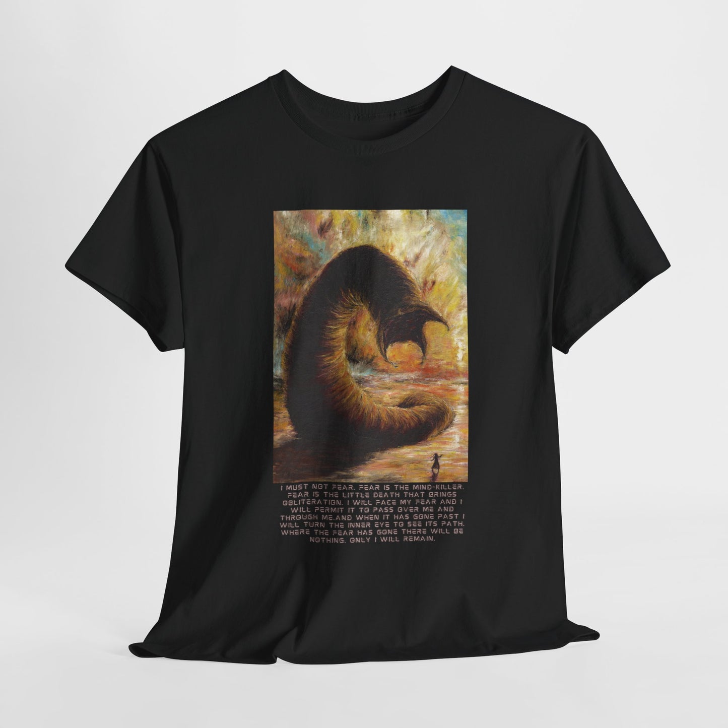 Dune T-shirt, Litany Against Fear - Full