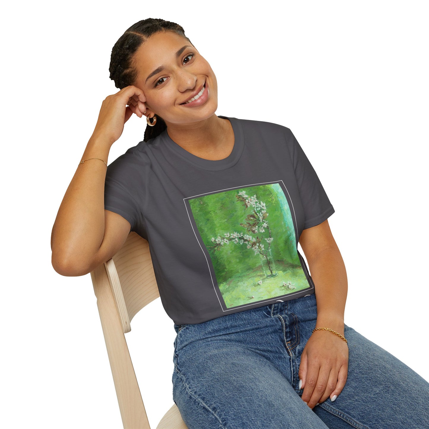 Women Spring Art T-shirt