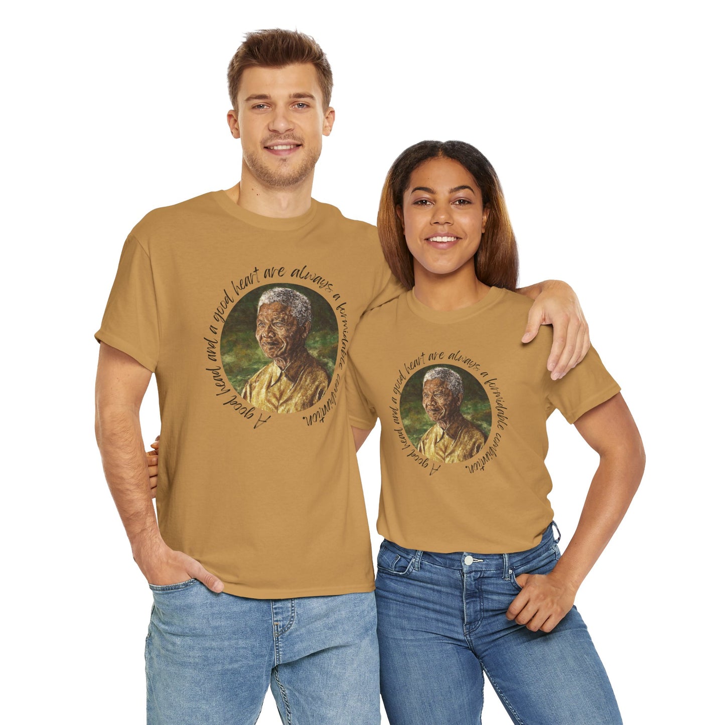 Nelson Mandela T-shirt, Formidable Quote