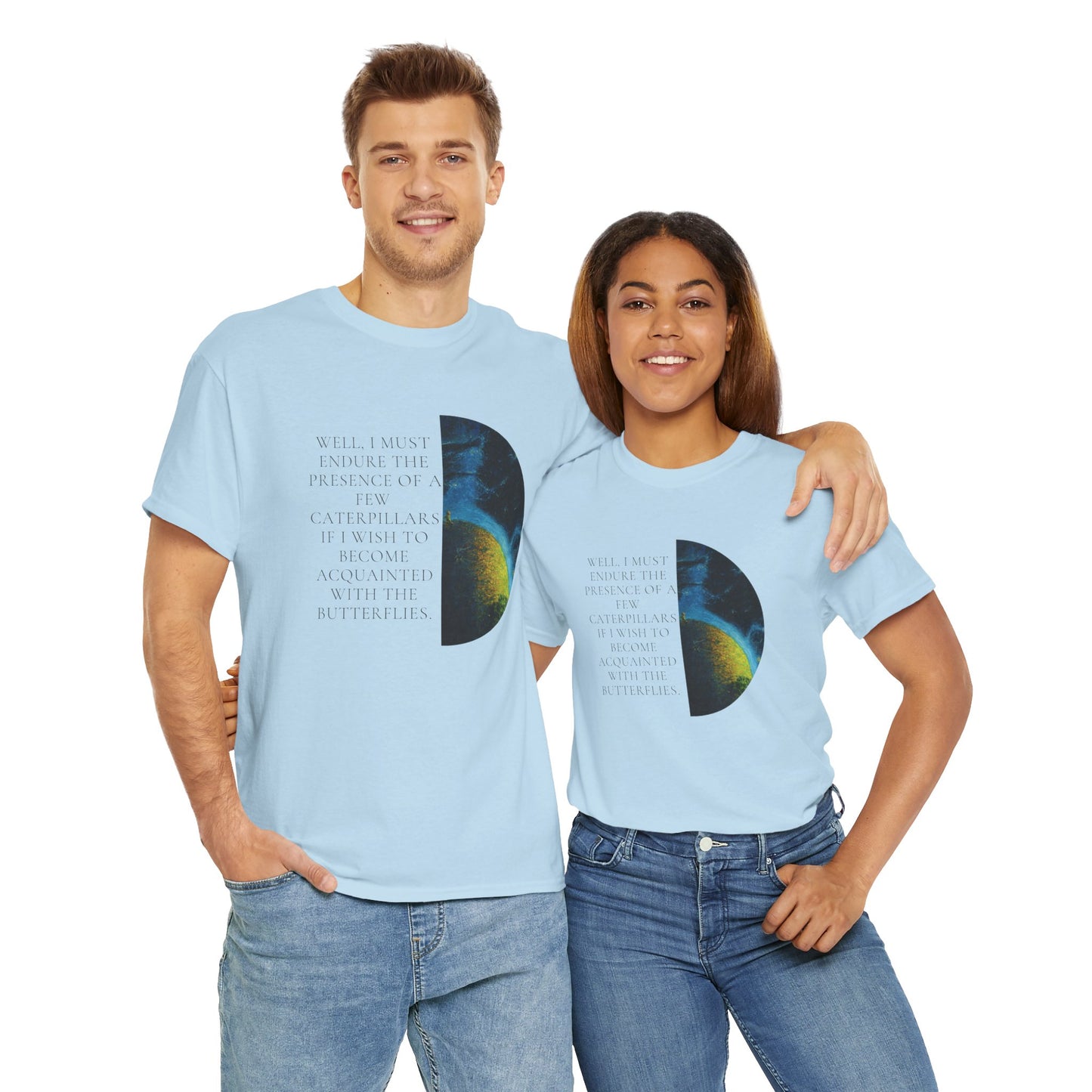 The Little Prince T-shirt, Butterflies Quote