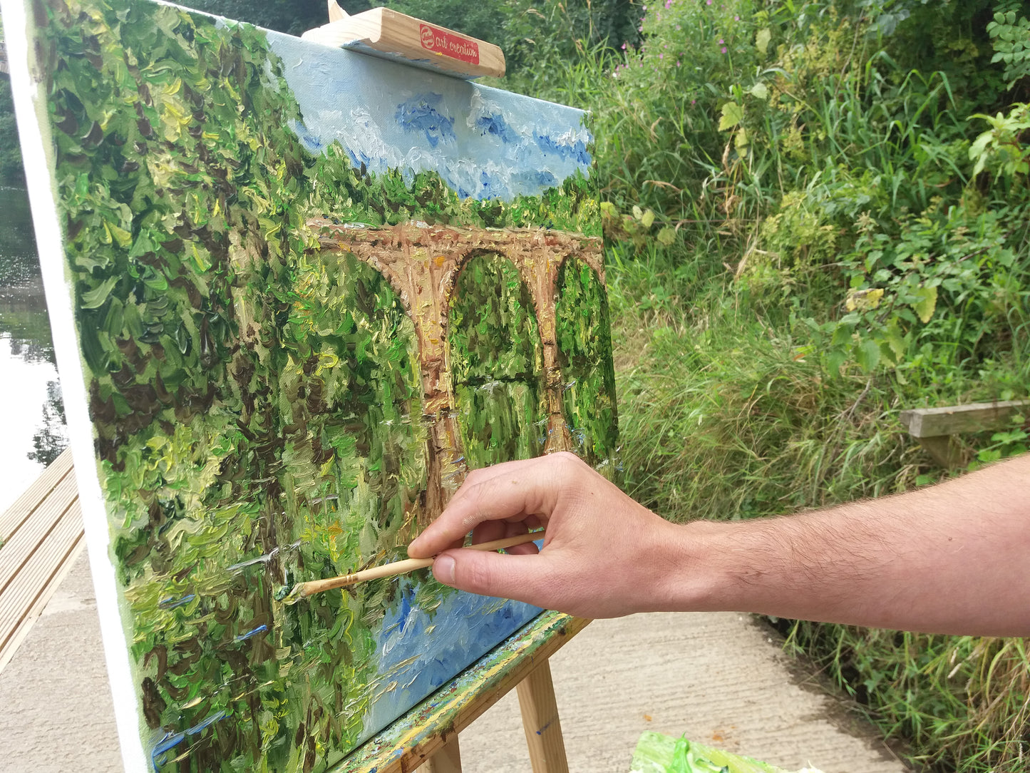 "August" Landscape, Giclée Print