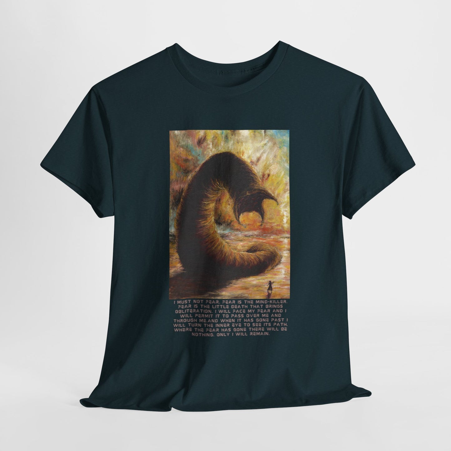 Dune T-shirt, Litany Against Fear - Full