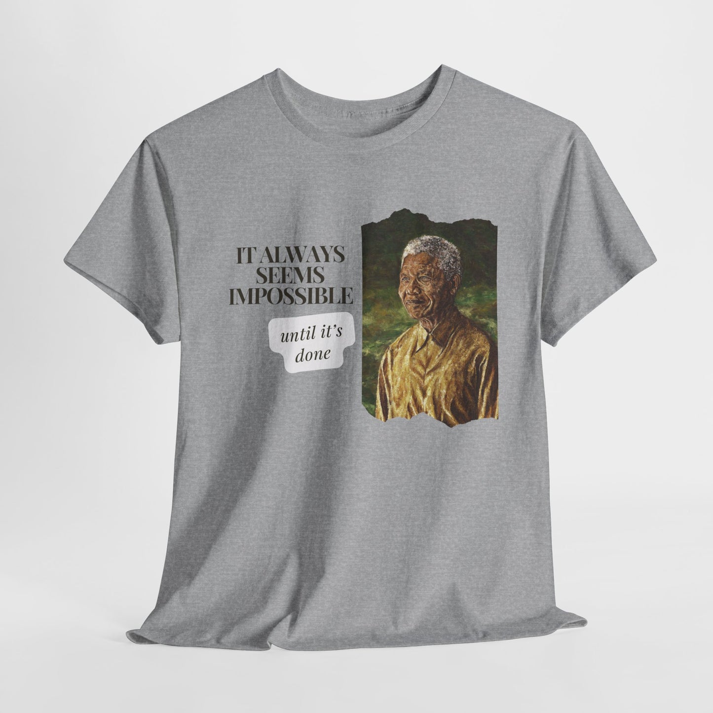 Nelson Mandela T-shirt, Impossible