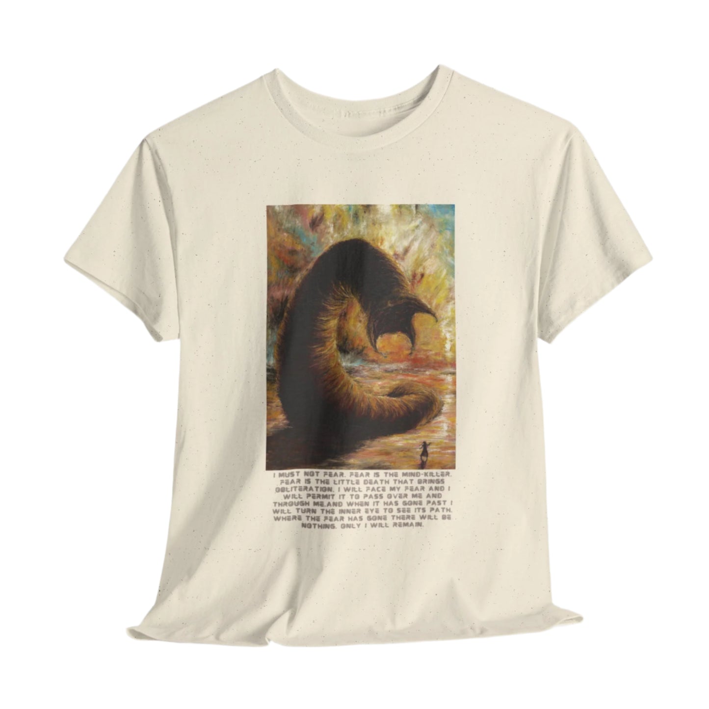 Dune T-shirt, Litany Against Fear - Full