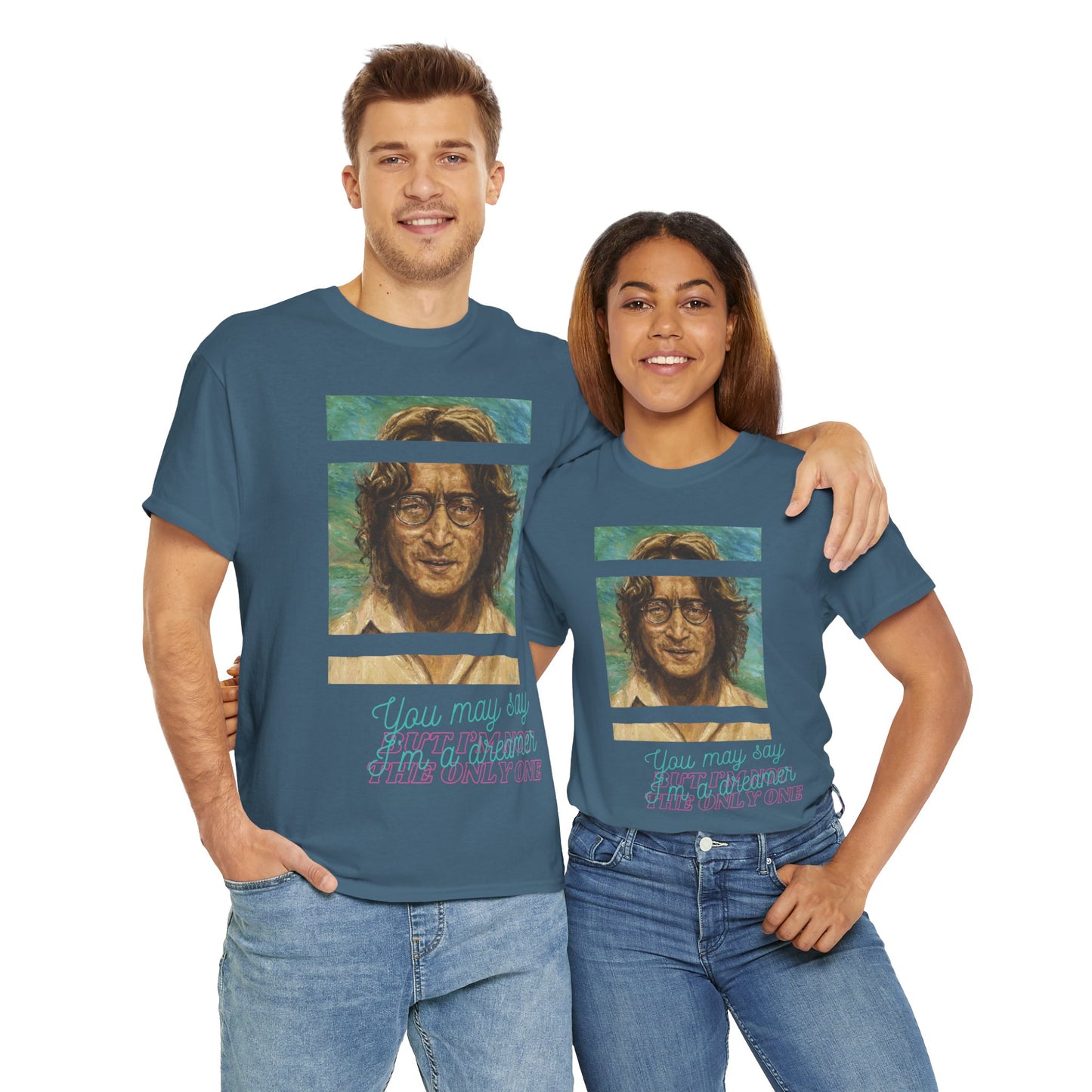 John Lennon T-shirt, Dreamer Quote