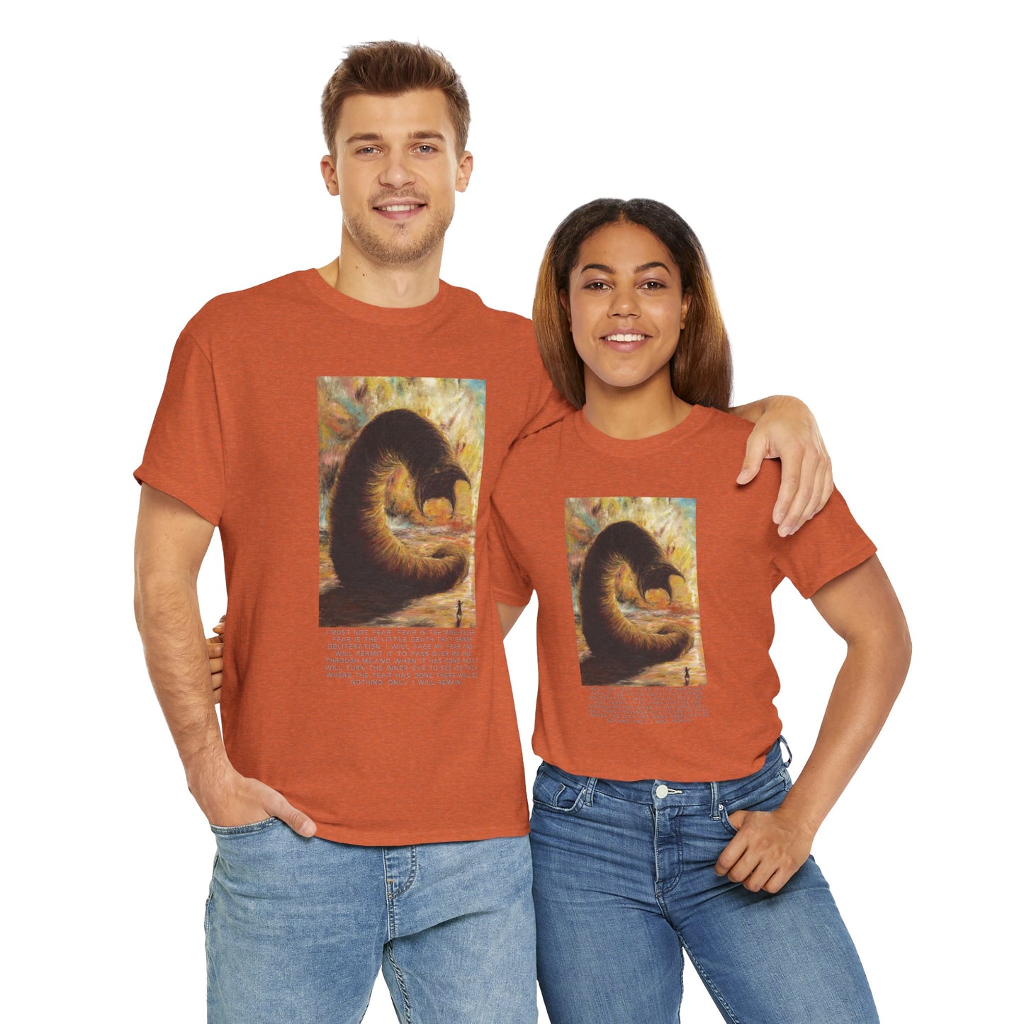 Dune T-shirt, Litany Against Fear - Full