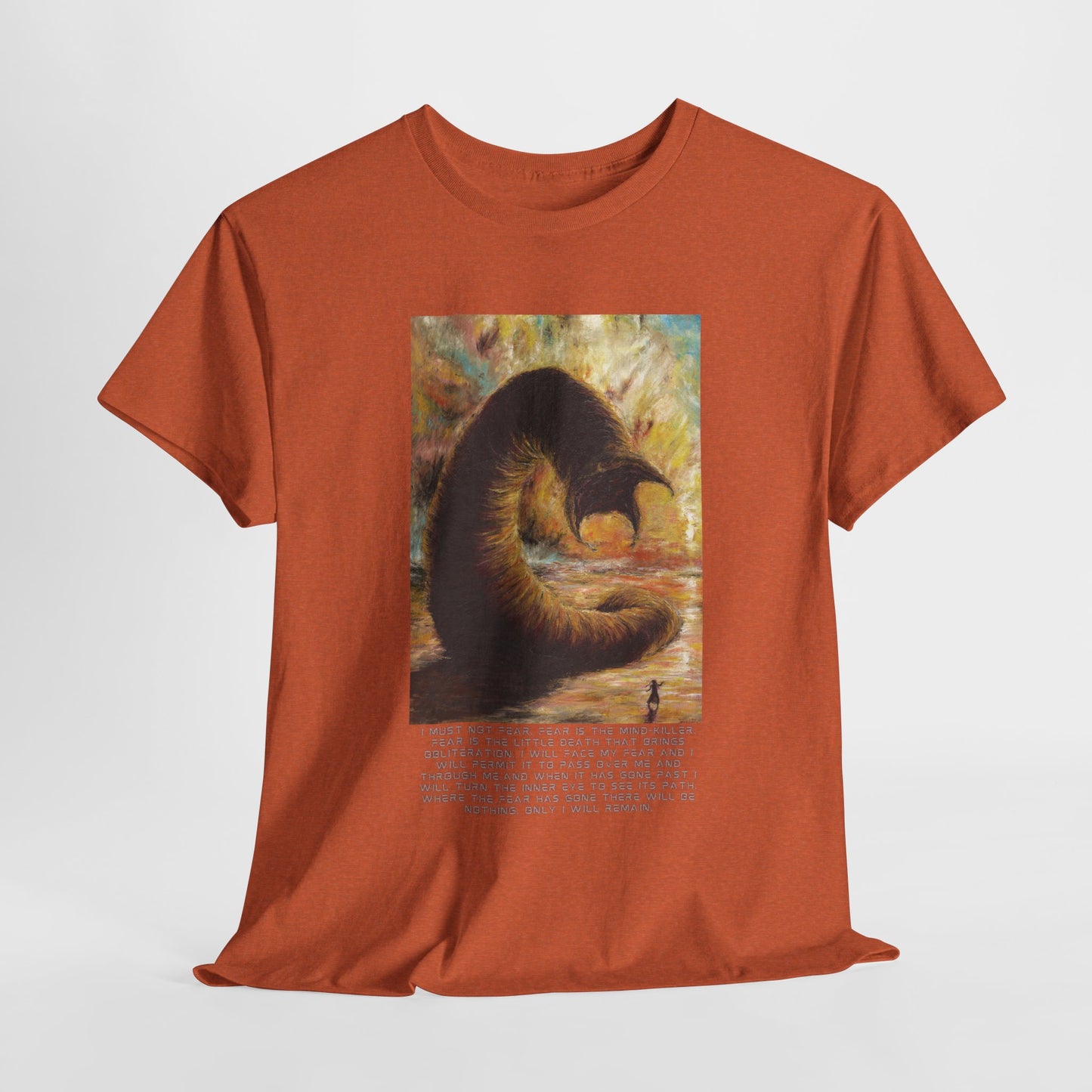 Dune T-shirt, Litany Against Fear - Full