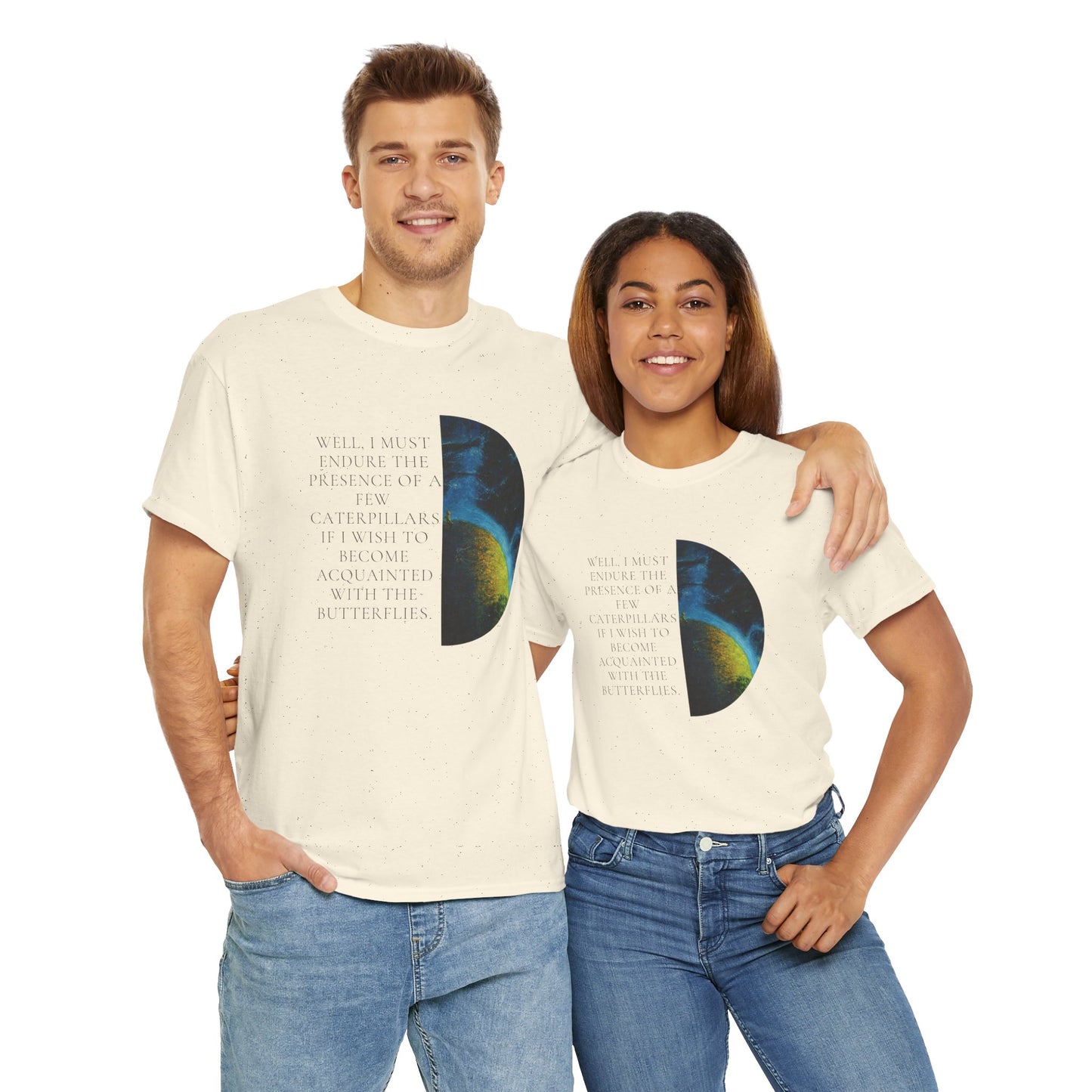 The Little Prince T-shirt, Butterflies Quote
