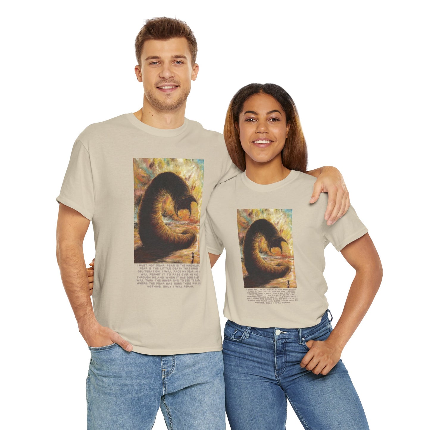 Dune T-shirt, Litany Against Fear - Full