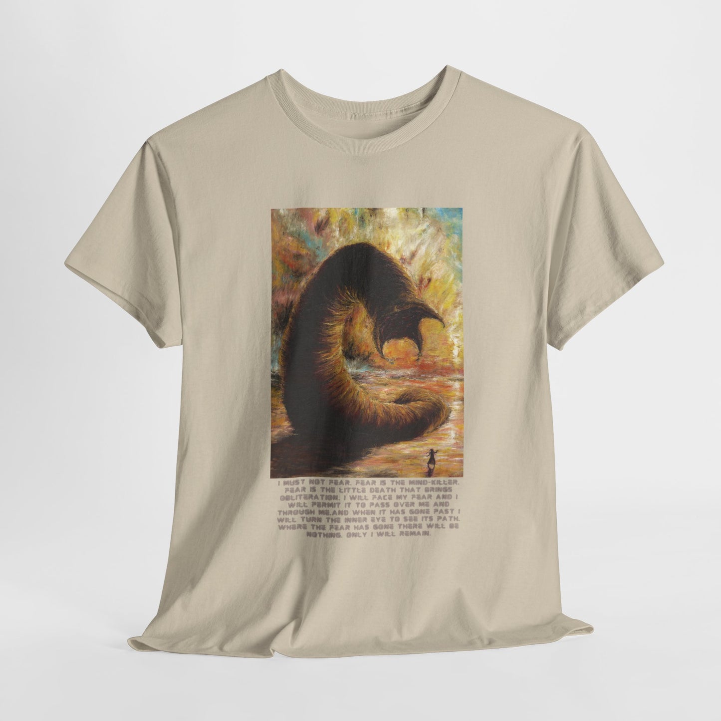 Dune T-shirt, Litany Against Fear - Full