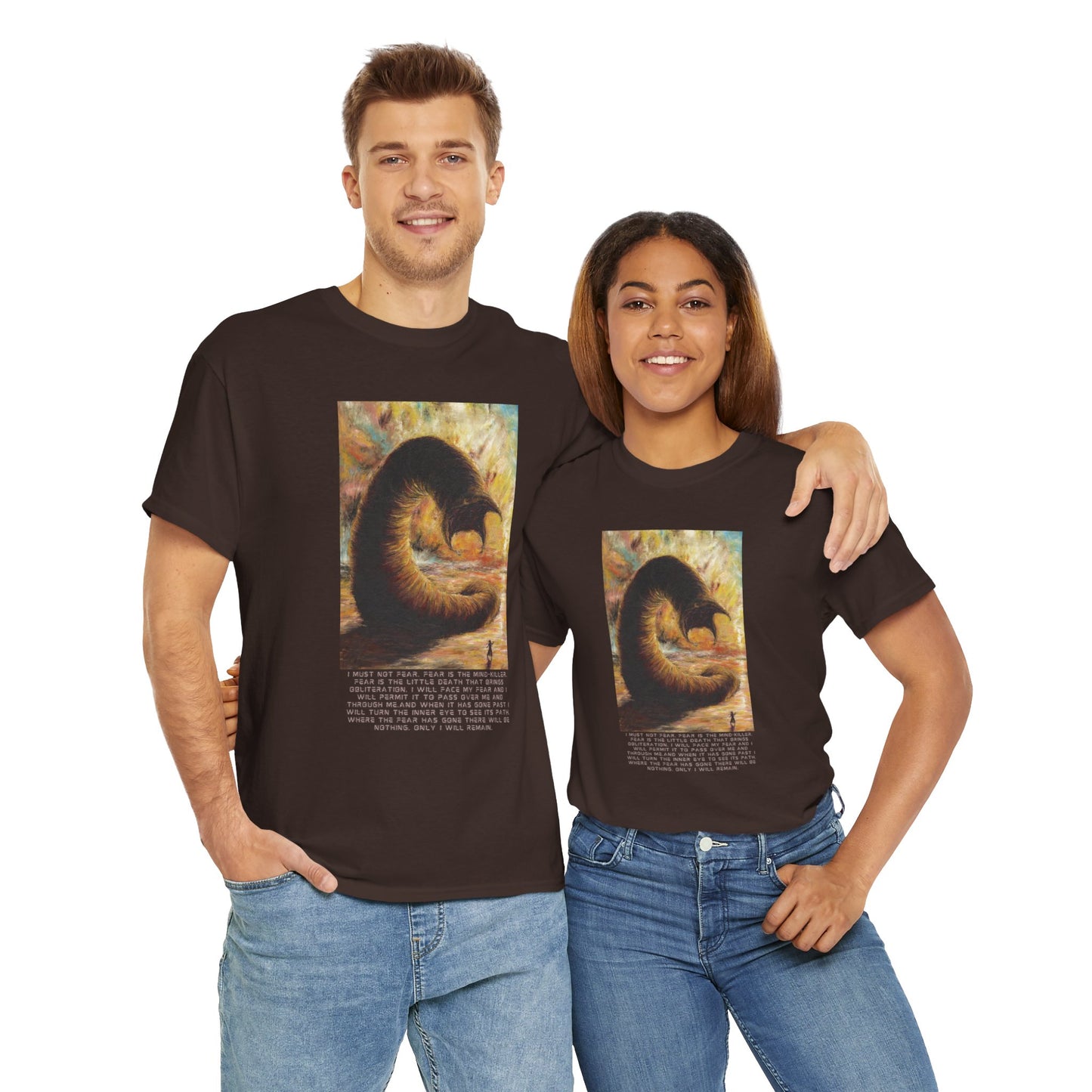 Dune T-shirt, Litany Against Fear - Full
