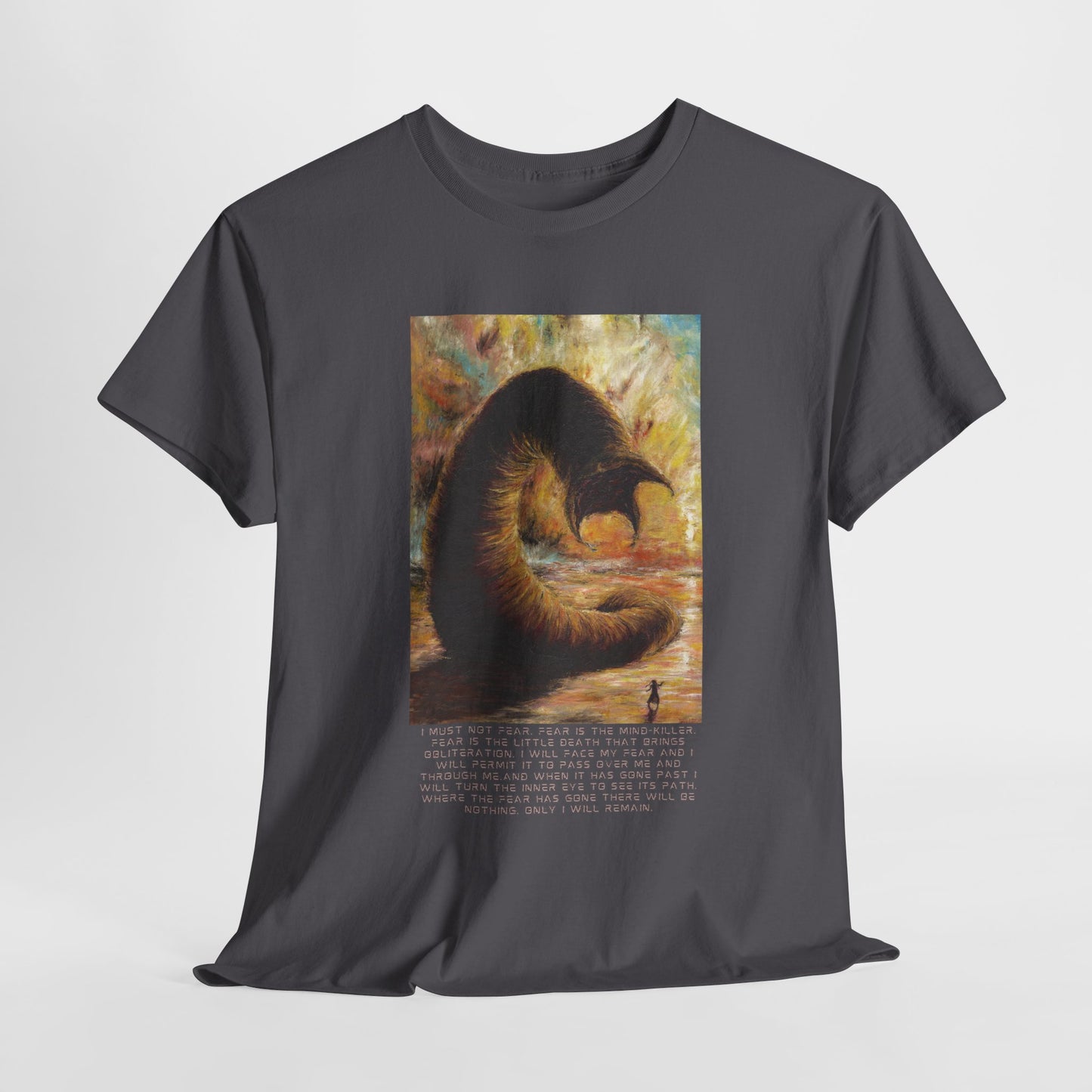 Dune T-shirt, Litany Against Fear - Full
