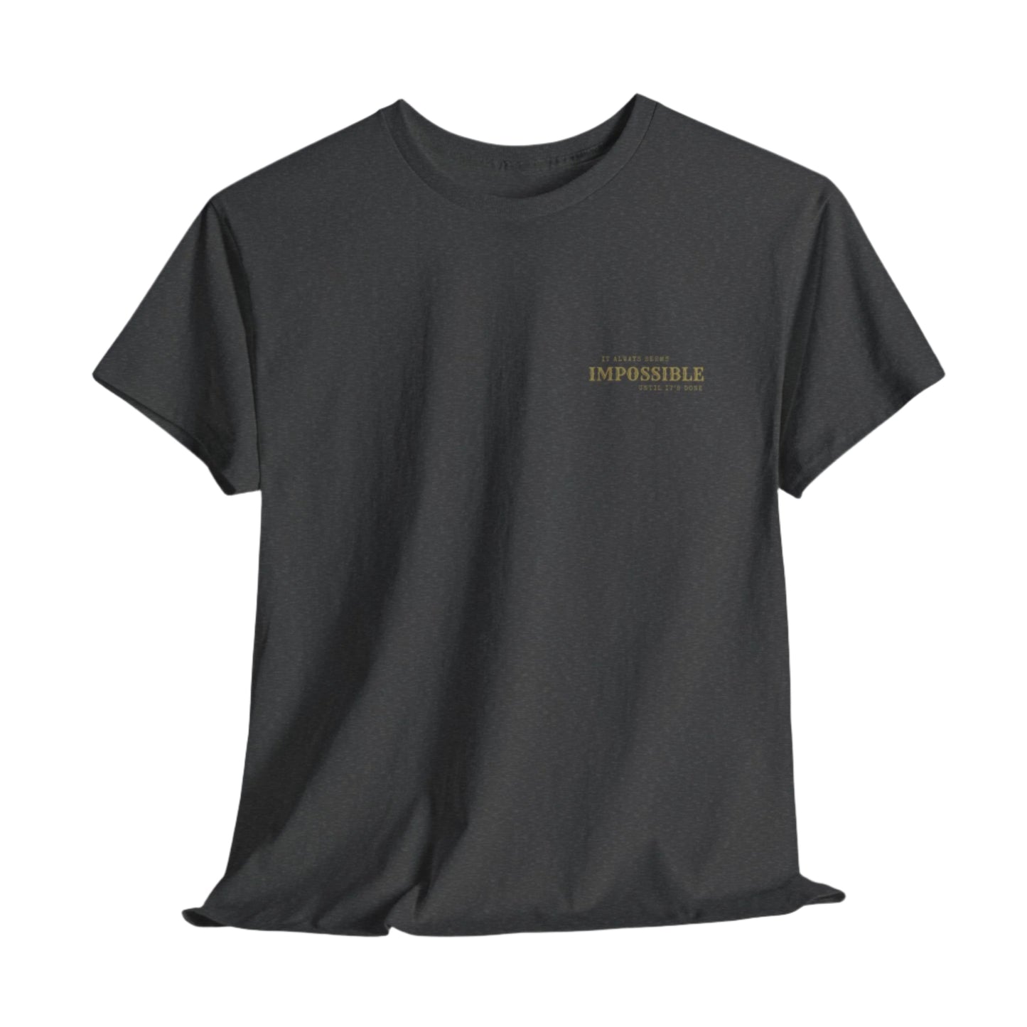 Nelson Mandela T-shirt, Impossible Back Print