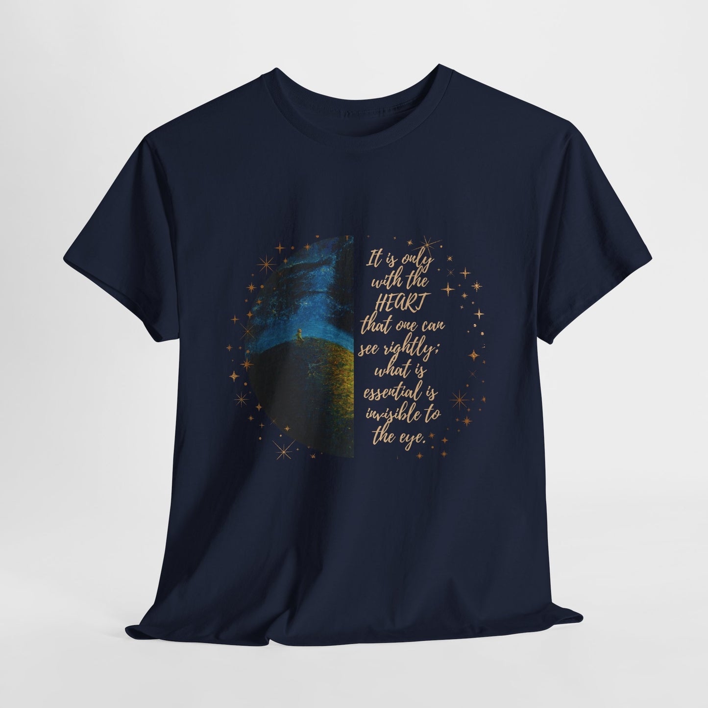 The Little Prince, Heart Quote Tee