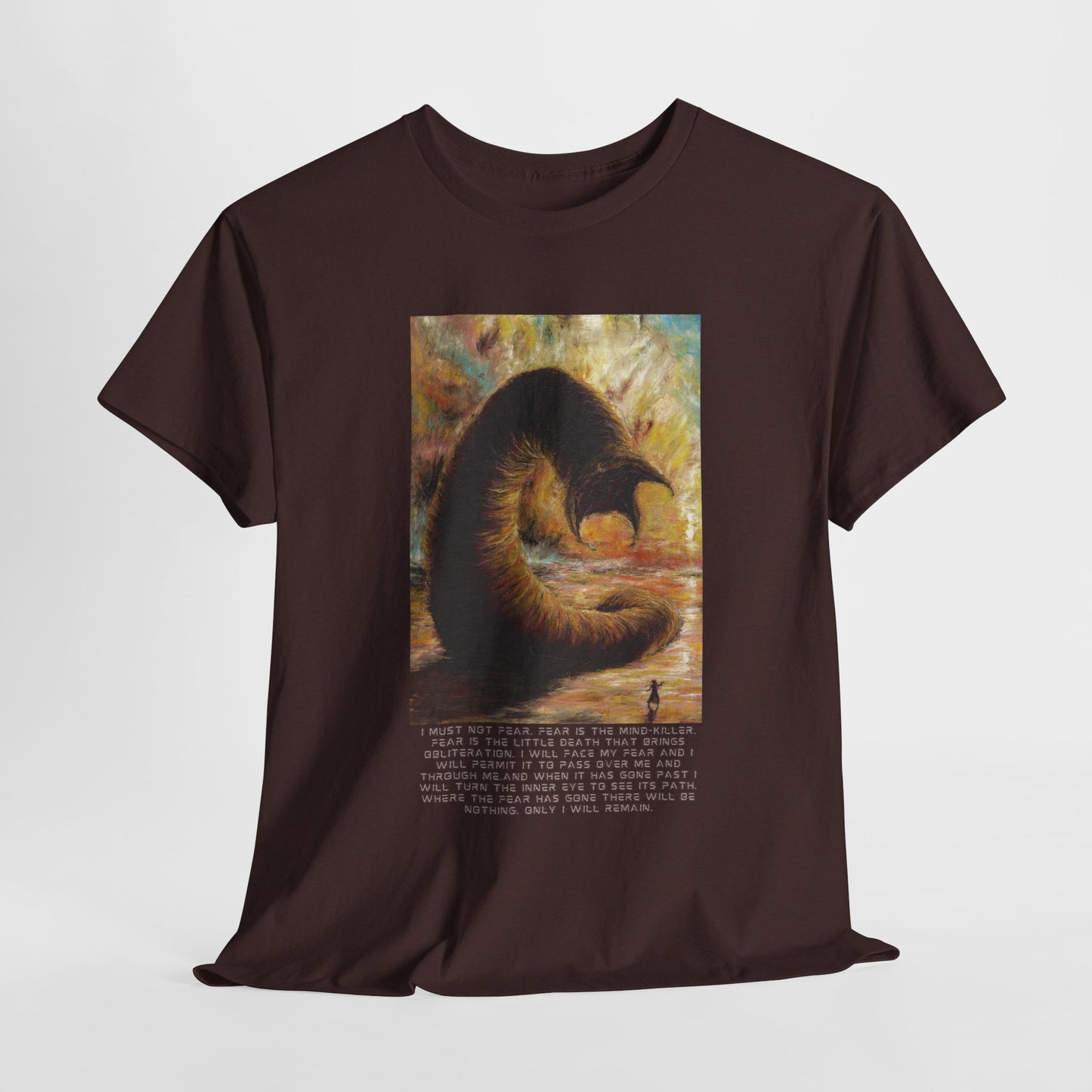 Dune T-shirt, Litany Against Fear - Full