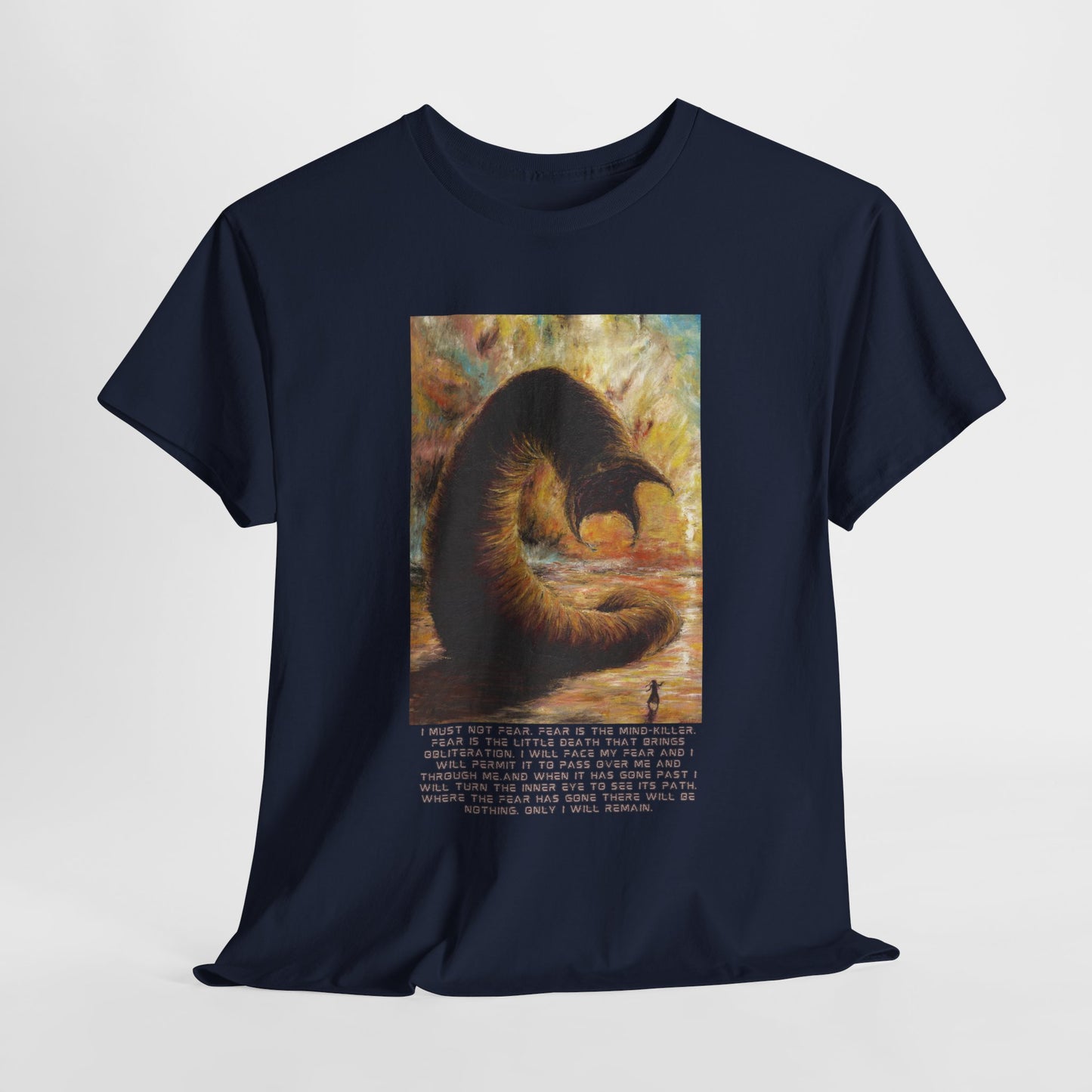 Dune T-shirt, Litany Against Fear - Full