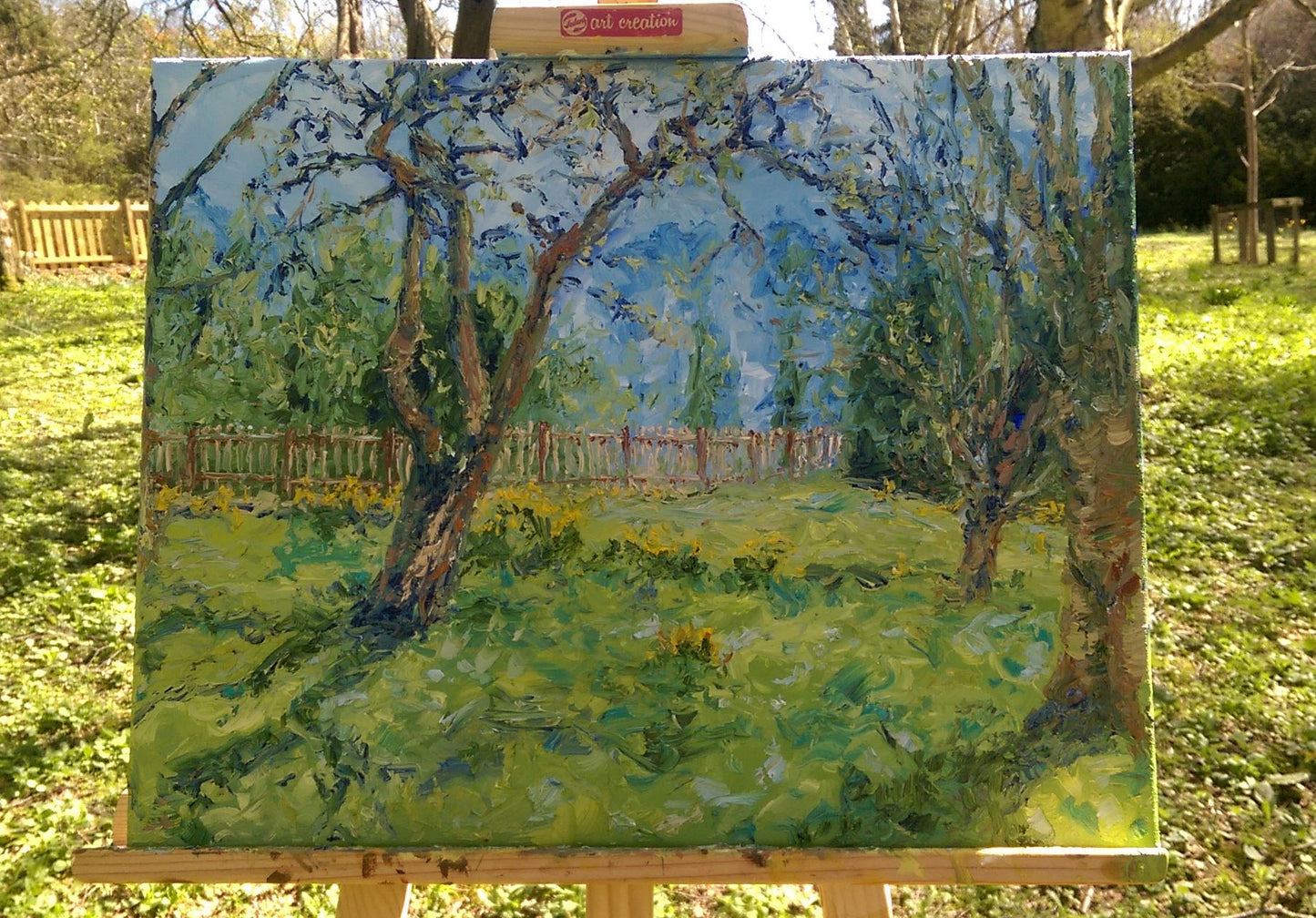 "April" Landscape, Giclée Print