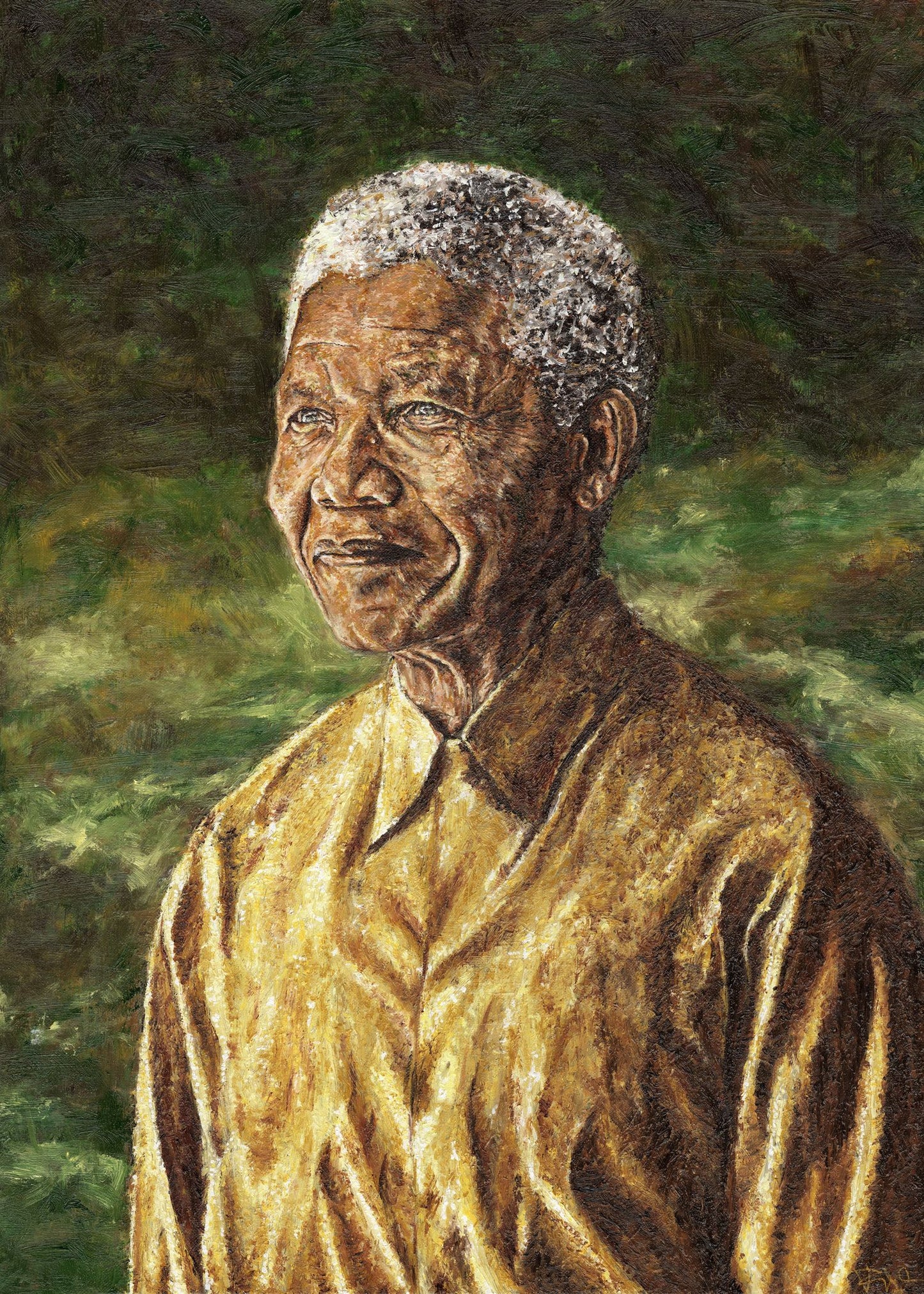 "Nelson Mandela", Giclée Print
