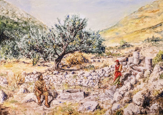 The Woman At The Well, Giclée Print