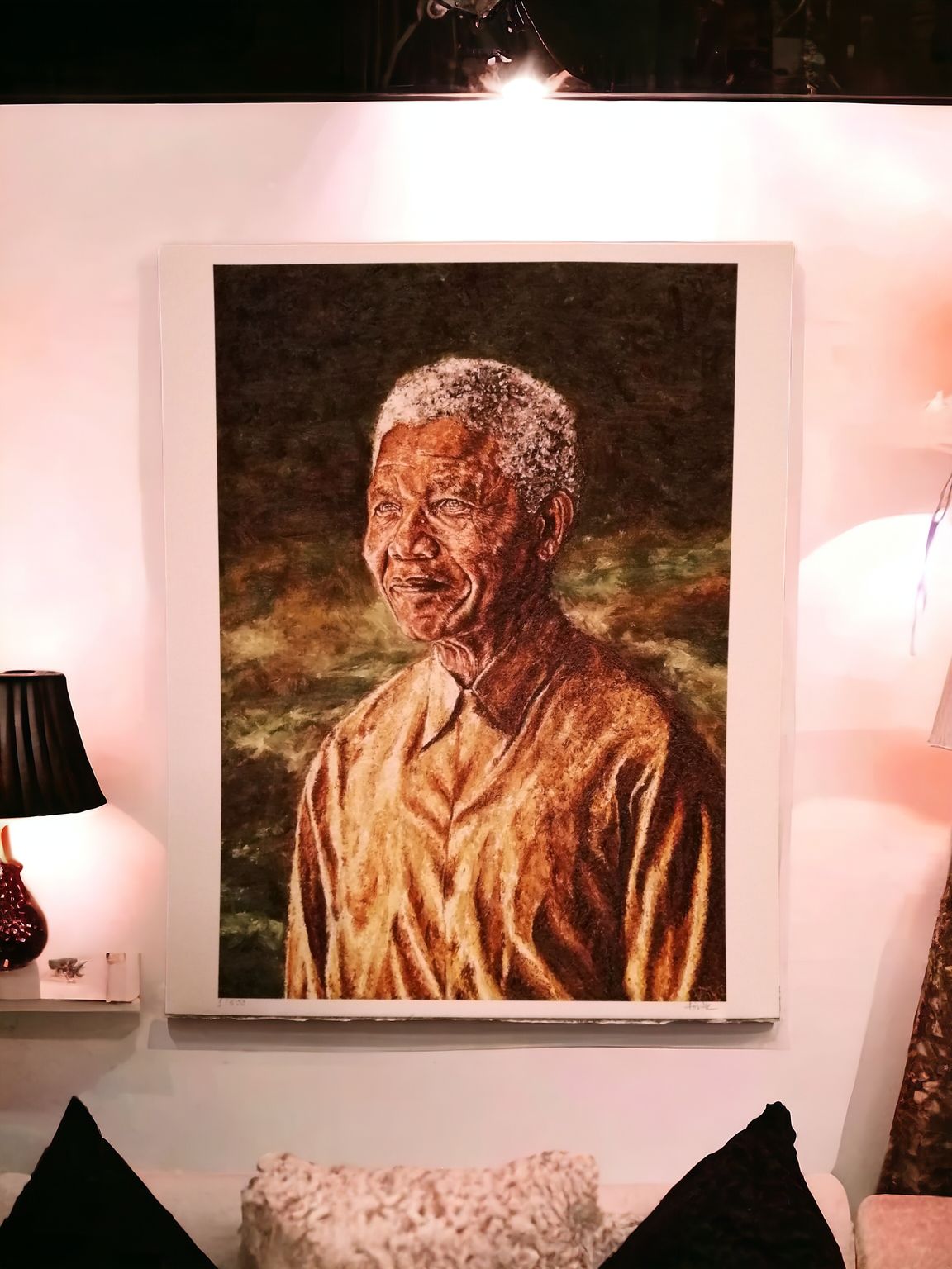 "Nelson Mandela", Giclée Print