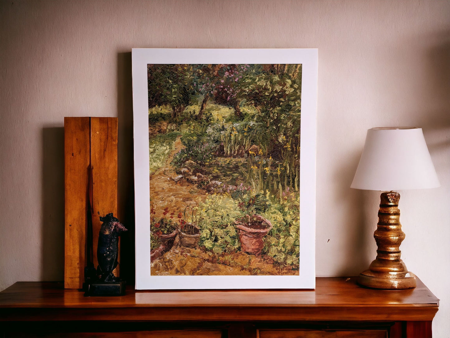 In the garden, Giclée Print