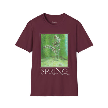 Women Spring Art T-shirt