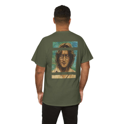 John Lennon T-shirt, Back Print Dreamer