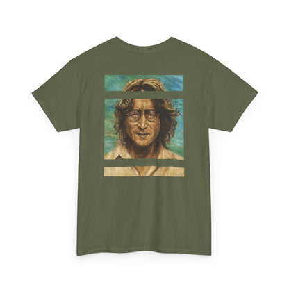 John Lennon T-shirt, Back Print Dreamer