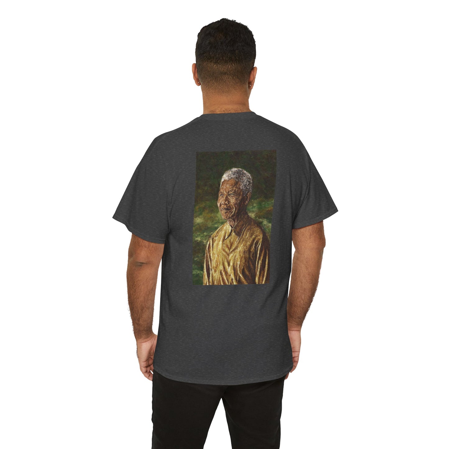 Nelson Mandela T-shirt, Impossible Back Print