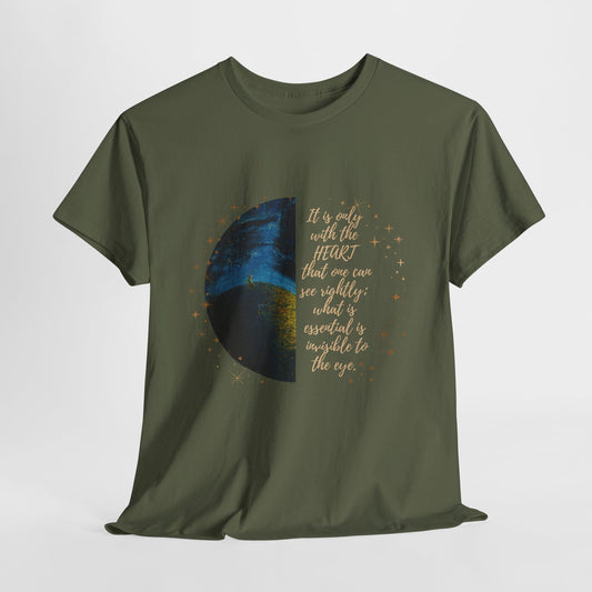The Little Prince, Heart Quote Tee