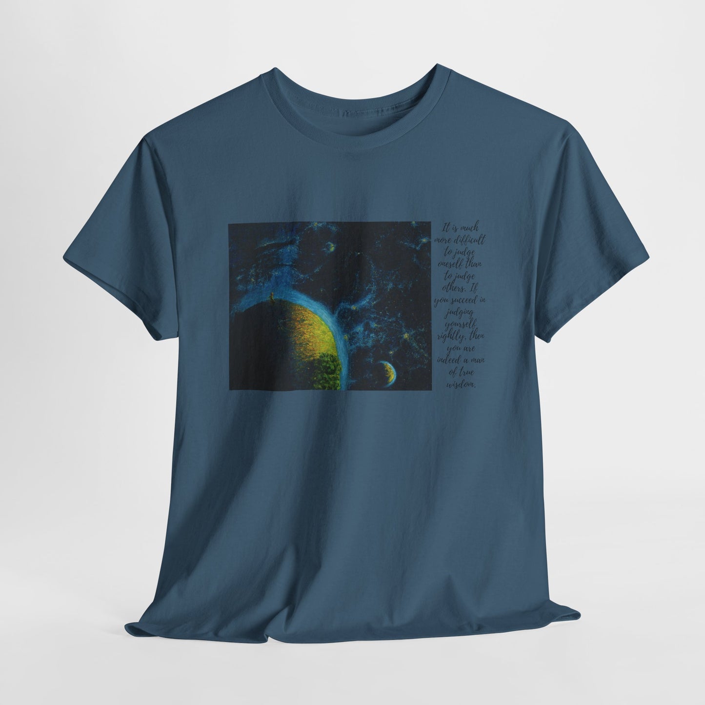 The Little Prince T-shirt, Introspection Quote