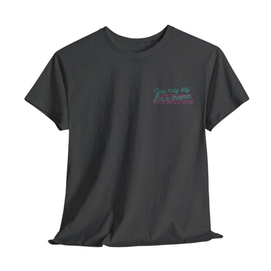 John Lennon T-shirt, Back Print Dreamer