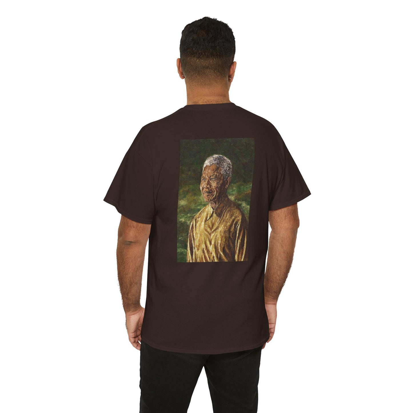 Nelson Mandela T-shirt, Impossible Back Print