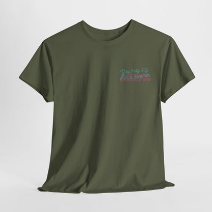 John Lennon T-shirt, Back Print Dreamer