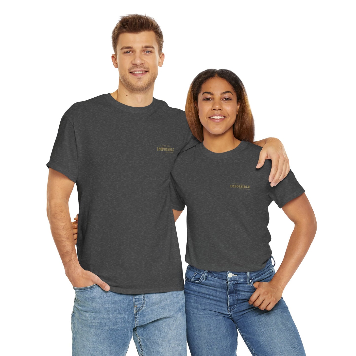 Nelson Mandela T-shirt, Impossible Back Print