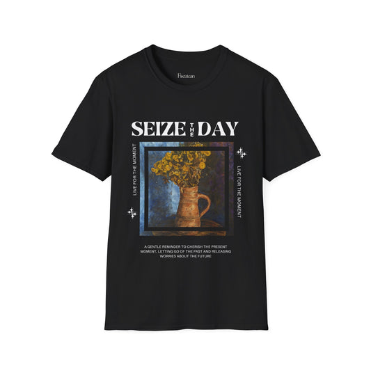 Women Art T- shirt, Seize The Day