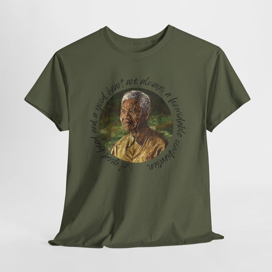 Nelson Mandela T-shirt, Formidable Quote