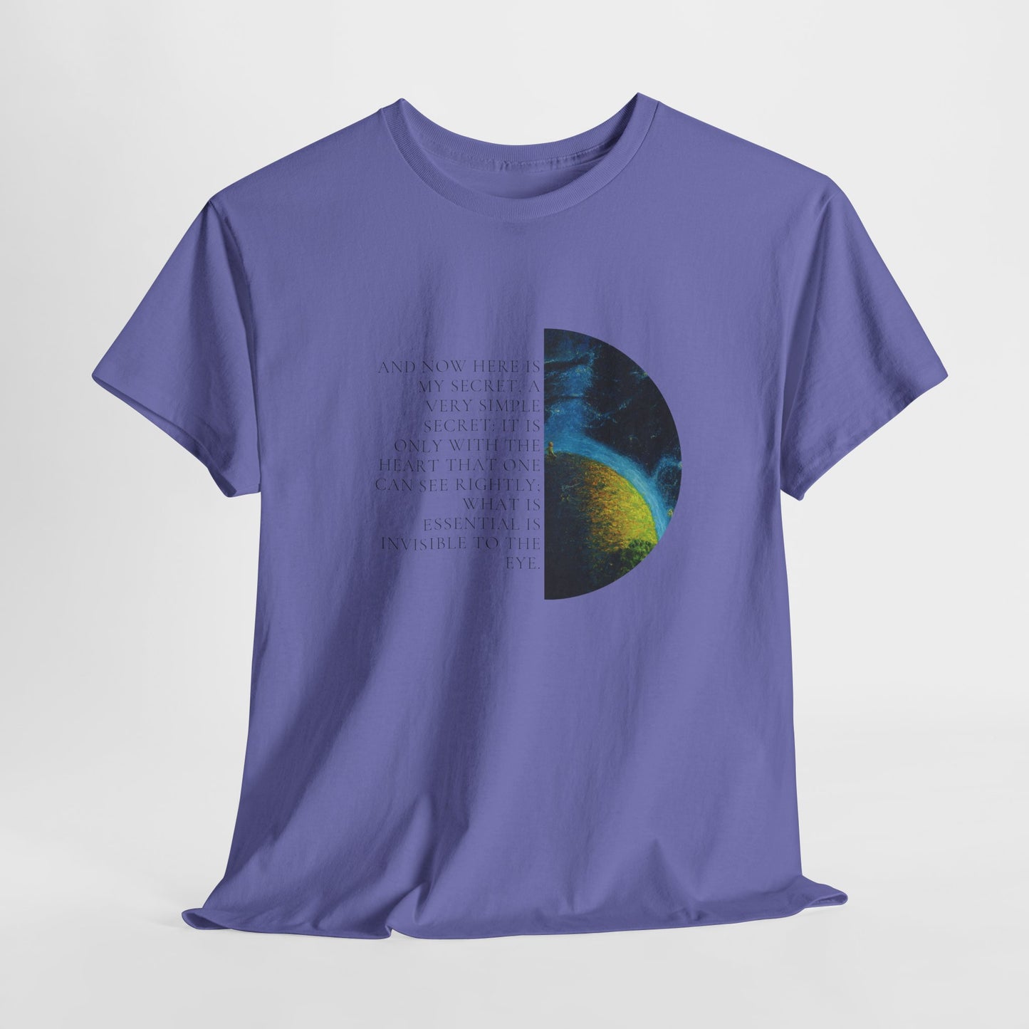 The Little Prince T-shirt, Heart Quote
