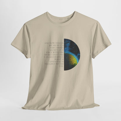 The Little Prince T-shirt, Heart Quote