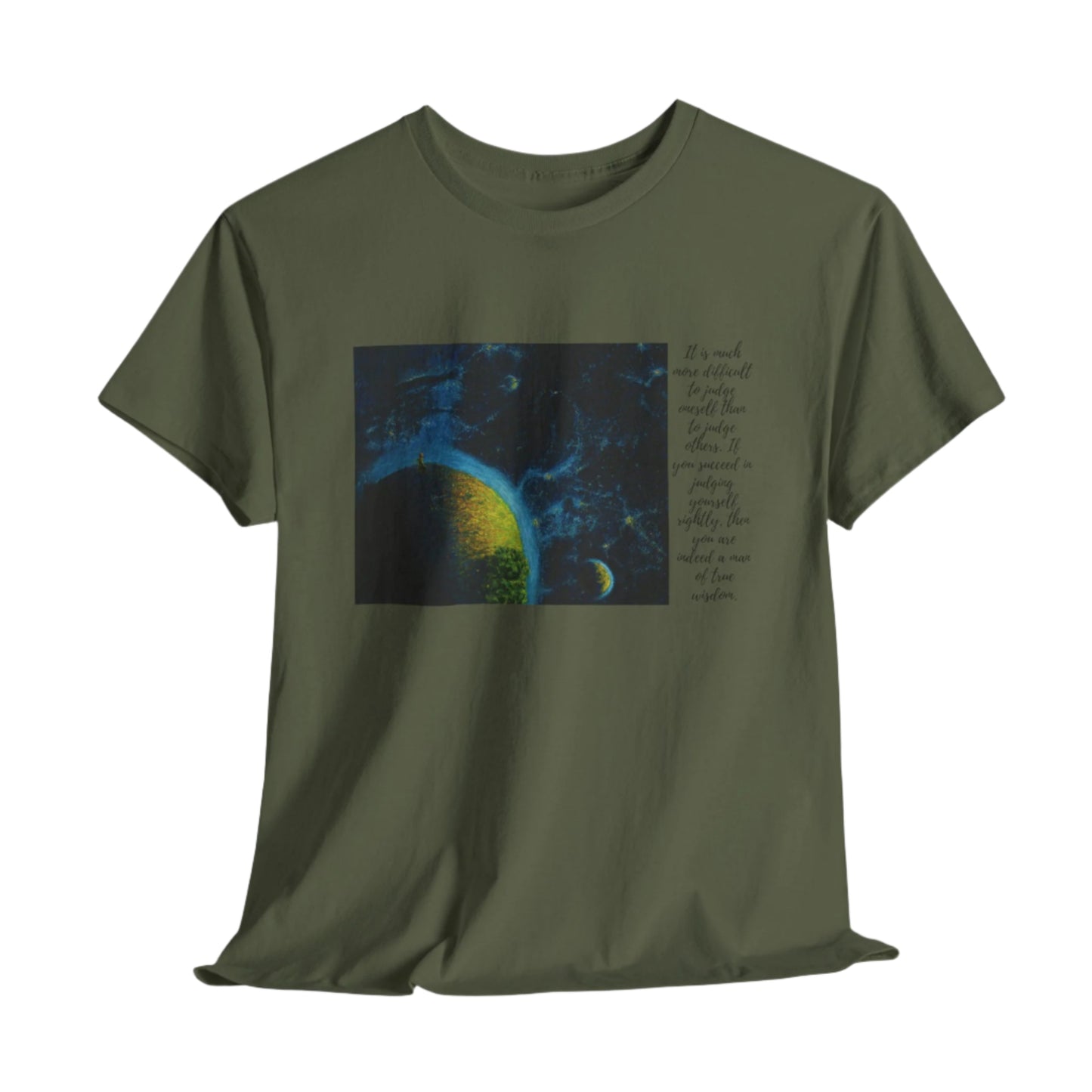 The Little Prince T-shirt, Introspection Quote